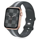 Singiuzoo Apple Watch用 バンド 41mm 40mm 38mm アップルウォッチ バンド シリコン製 スポーツバンド iwatch Seri...