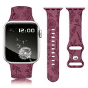 Puptoya アップルウォッチ バンド Apple Watch用 バンド 41mm 40mm 38mm アップルウォッチ 交換ベルト シリコン製 通気 柔らか...