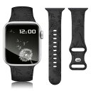 Puptoya アップルウォッチ バンド Apple Watch用 バンド 41mm 40mm 38mm アップルウォッチ 交換ベルト シリコン製 通気 柔らか...