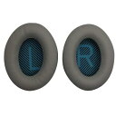 BOSE QC35 QC25 QC15 用の ヘッドホン 交換用 イヤーパッド ヘッドフォン パッド イヤークッション PCduoduo (グレー)