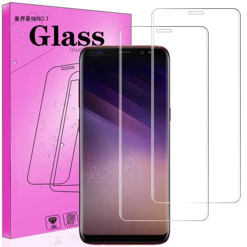 2枚パック 対応 Galaxy S8 SC-02J SOV36 用の3D曲面ガラス フィルム FOR Galaxy S8 SC-02J 用の強化保護ガラス Galaxy S8 SOV36 用の液晶保護フィルム 日本旭硝子素材AGC製品 硬度9H 気泡ゼロ飛散防止 衝撃吸収 指紋防止 簡単貼り付け PCduoduoのサムネイル