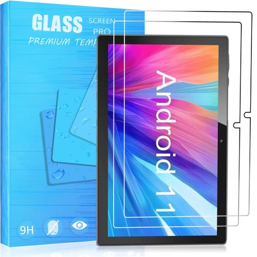 2枚セッ専用ガラス保護FOR MARVUE Pad M11 タブレット 10インチ 用のガラスフィルム 硬度9H 日本製素材旭硝子製 薄型0.33mm 飛散防止 撥油性 耐衝撃 FOR MARVUE Pad M11 用 液晶保護フィルム PCduoduoの商品画像