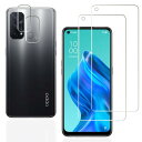 4枚入りFOR OPPO Reno5 A 用のガラスフィルム 2枚 + 2枚 FOR OPPO Reno5 A 用のカメラ 強化ガラス FOR OPPO Ren...