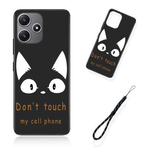 FOR Redmi 12 5G 用のケース シリコン tpu 薄型 耐衝撃カバー スマホ 防水ケース かわいい 人気 オシャレ スリム磨り表面 柔軟性 擦り傷防止 携帯カバー FOR Xiaomi Redmi 12 5G 用のスマートフォン専用保護ケース (Don't touch my cell phone) FOR Redmi 12 5G 用のケース シリコン tpu 薄型 耐衝撃カバー スマホ 防水ケース かわいい 人気 オシャレ スリム磨り表面 柔軟性 擦り傷防止 携帯カバー FOR Xiaomi Redmi 12 5G 用のスマートフォン専用保護ケース (Don't touch my cell phone)