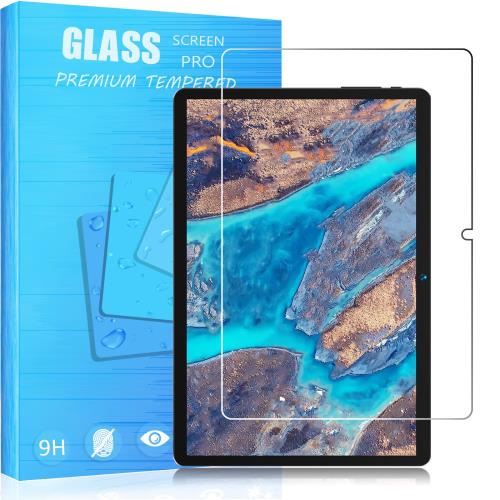 FOR BMAX I9Plus 用のガラスフィルム 強化ガラスフィルム 耐指紋 撥油性 表面硬度9H ラウンド加工処理 飛散防止処理 光沢表面仕様 画面保護 指紋防止 保護シート FOR BMAX I9Plus 最新android 14 タブレット10インチwi-fiモデルチ用のタブレット 専用 液晶保護フィルム PCduoの商品画像