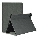 FOR TECLAST M40 Air 材質カバー FOR TECLAST M40 Air ケース 軽量 薄型 FOR TECLAST M40 Air 耐衝撃 全面保護型 カバースタンド機能付き PCduoduo (グレー)
