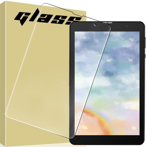 対応 ALLDOCUBE Smile 1 用のガラスフィルム 強化ガラスフィルム 耐指紋 撥油性 表面硬度9H ラウンド加工処理 飛散防止処理高感度タッチ 強化ガラス液晶保護フィルム 薄型 気泡ゼロ 指紋防止 FOR ALLDOCUBE Smile 1 （8インチ） 用のタブレット 液晶保護フィルム