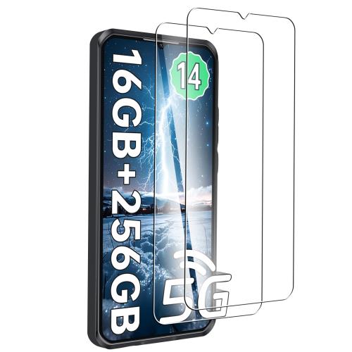 2枚ガラスフィルム対応 OUKITEL WP52 5G ガラス フィルム FOR OUKITEL WP52 フィルム FOR OUKITEL WP52 5G 用の液晶保護フィルム 日本旭硝子素材AGC製品 硬度9H 気泡ゼロ飛散防止 衝撃吸収 指紋防止 簡単貼り付け