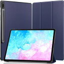 FOR Galaxy Tab S8+/Tab S7 Plus 12.4 インチ のケース タブレット ケース 新型 FOR Galaxy Tab S8+(SM-X800 X806)カバー スタンド機能付き 保護ケース 三つ折 マグレット開閉式 薄型 超軽量 全面保護型 FOR Galaxy Tab S7 Plus 12.4インチ2020 (SM-T970 T975 T976 T978)(2)