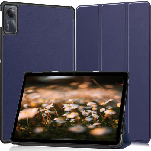 2023年発売 Xiaomi Redmi Pad SE 11インチ 用のケース タブレット ケース 新型 FOR Xiaomi Redmi Pad SE 11インチ 用のカバー スタンド機能付き 保護ケース ?つ折 マグレット開閉式 薄型 超軽量 全面保護型 FOR Redmi Pad SE 11インチ 用のスマートケース PCduoduo (ダークブ