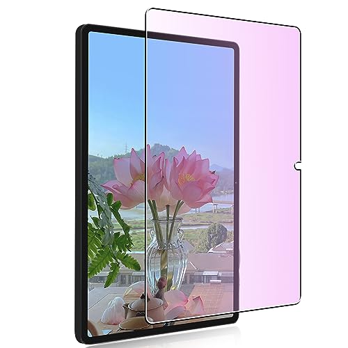 対応 TECLAST T50 Pro 用の目の疲れ軽減 液晶保護 フィルム 対応 TECLAST T50 Pro 用のブルーライトカット ガラスフィルム 耐指紋 表面硬度9H 2.5Dラウンド加工 飛散防止 高透過率 自動吸着