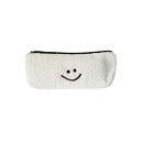nalaina 筆箱 ふでばこ筆箱 ぬいぐるみ ペンケース ジップーペンケース おしゃれ 可愛い 韓国 人気 多機能 収納袋 文房具 入れ 社会人用 軽量 オフィス用品 白