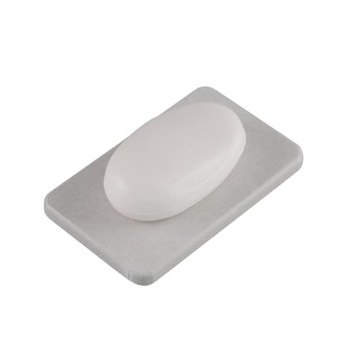 EZ PEACH 速乾 珪藻土 トレー 洗面所 トレイ 滑り止め 石鹸置き 歯ブラシスタンド 吸水性 キッチン 水切りマット (Sky Grey)