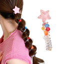 EZ PEACH ヘアアクセサリー レディース 星 人気 ワイヤーポニー ヘアワイヤー アレンジワイヤー ヘアゴム 大人っぽい シンプル おしゃれ 細 ヘアゴム アレンジ自在 子供 紐 おしゃれ (Pink02)