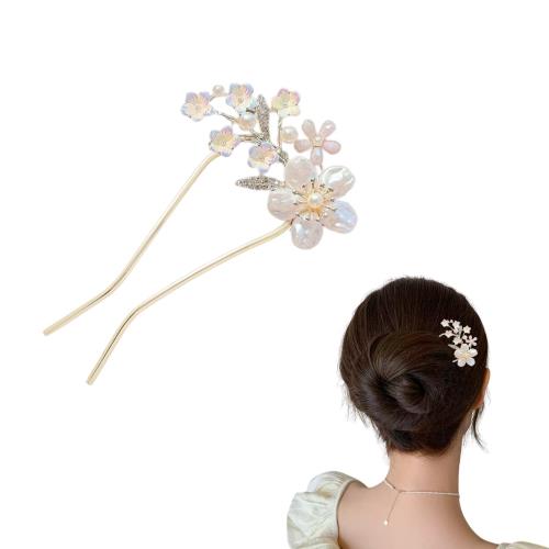 EZ PEACH 髪飾り パール ヘアコーム DE 夜会巻き らくちん かんたん ヘアアレンジ 初心者の方にお勧め 簡単ヘ 盛り髪 コーム 和装 普段使い 披露...