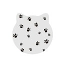 吸水 珪藻土コースター ねこ柄 猫 おしゃれ 滑り止め こーすたー 和風 高吸水性 断熱 速乾 茶パッド コップ敷き ドリンク コーヒー 茶托 滑り止め コースター おしゃれ スタイル (B)