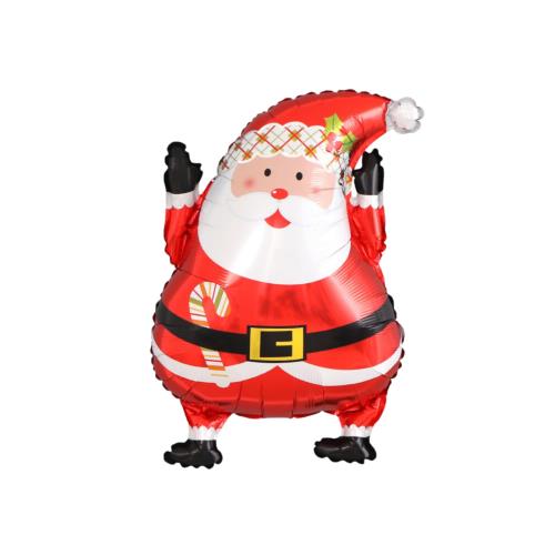 クリスマス バルーン 飾り セット アルミ 風船 装飾 飾り付け MERRY CHRISTMAS ミニ ホイルバルーン パーティーグッズ 装饰 デコレーション 学園祭 部屋 candy canes サンタさん クリスマスツリー (サンタさん02)