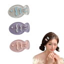 EZ PEACH ヘアピン おしゃれ 前髪クリップ ヘアピン 鲷焼き 食品サンプル 立体感 可愛い 前髪ピン 大流行 可愛い 面白い ヘアピン 髪飾り ヘアアクセサリー (B/3本入)