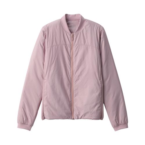 無印良品 婦人 洗える中わたアクティブブルゾン レディース BI02EA4A スモーキーピンク 婦人M