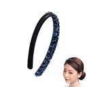 EZ PEACH カチューシャ シンプル キラキラと輝 べっラインストーン ラインストーン ヘッドアクセ ヘア デイリー ヘアアクセサリー カチューシャ 可愛い...