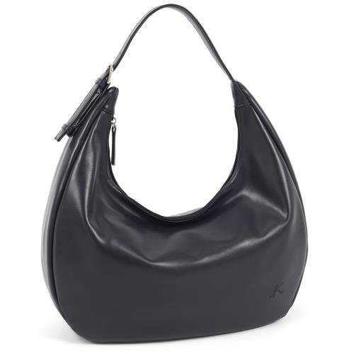 [キタムラ] 持ち手7段階調整 サークル型セミショルダーバッグ Z-0648 レディース ダークブルー [紺] 10101(4)