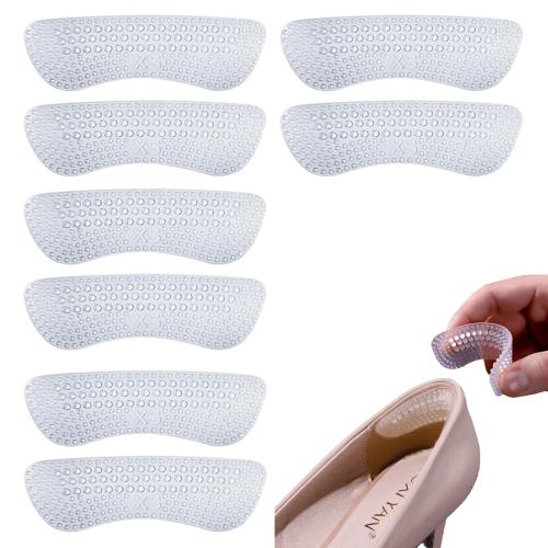 nalaina 靴擦れ防止パッド (4足セット) かかとパッド パカパカ防止 サイズ調整 靴脱げ防止 靴ズレ防止 滑り止め 靴ずれ 男女兼用