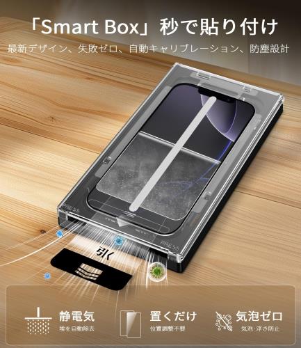 MINIKA iPhone 16 Pro Max ガラスフィルム 覗き見防止 + アンチグレア 2in1 いPhone16Promax フィルム のぞき見防止 さらさら アイフォン16Promax 保護フィルム プライバシー 横から見えない 指紋防止 一体式ガイド枠付き 超簡単貼り付け 自動位置決め iPhone16プロマックス