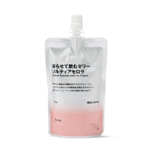 無印良品 凍らせて飲むゼリー ソルティアセロラ 150g 84929625のサムネイル
