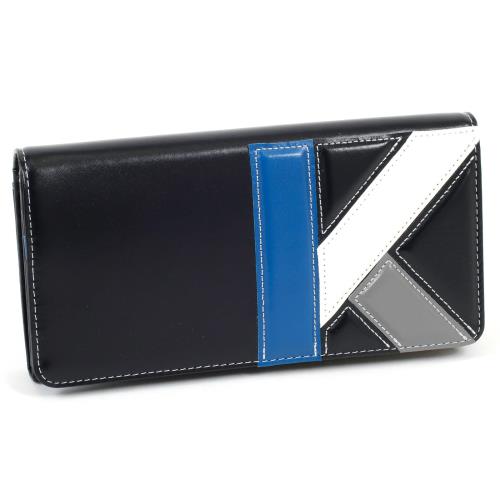 [キタムラ] カラフルK 長財布 PH0812 ダークブルー／コンビ [紺] 10001