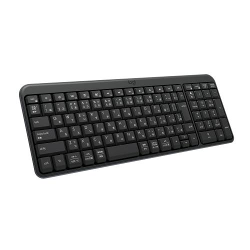ロジクール Bluetooth ワイヤレスキーボード K250GRd キーボード テンキー コンパクト 日本語配列 耐水..
