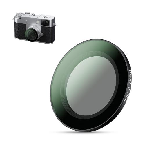 JJC Fujifilm X-half用磁気式UVフィルター 超低反射0.28% 高透過率99.25% 反射調整 紫外線カット 磁気吸着 装着便利 22層コーティング 撥水撥油キズ防止 帯電防止 AR反射低減膜＋L39カット膜 レンズキャップ 付属