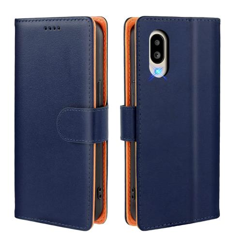 Rakuten - J.DL直営店 BASIO active SHG09 ケース 手帳型 BASIO active2 SHG12 通用 シンプルスマホ7 A404SH 手帳 シンプルスマホ6 A201SH 手帳型ケース 携帯カバー 耐衝撃 耐摩擦 全面保護 マグネット式 カード収納 スタンド機能 手触りが良い 人気 上質 ブルー