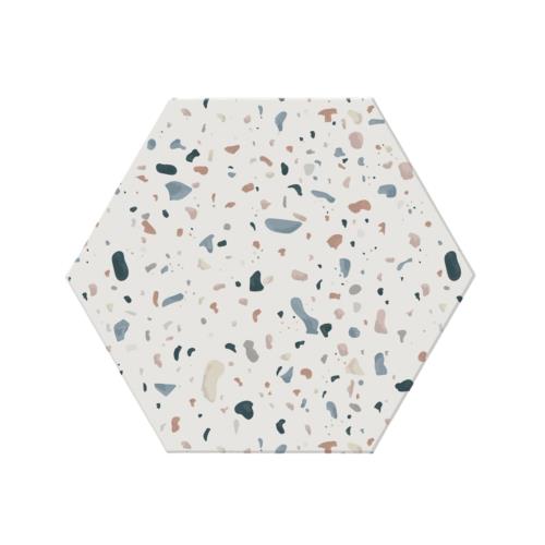 吸水 珪藻土コースター おしゃれ 滑り止め こーすたー 北欧 速乾 水切りキッチン トレー 六角型（C）