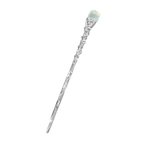 EZ PEACH かんざし スティック かんざし ヘアスティック 天然石 一本挿し シンプル ヘアアクセサリー ..