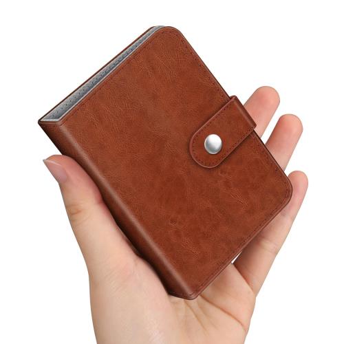 Fintie Mini Photosアルバムブック 2x3インチフィルム用 - 52ポケット 小型アルバム 富士フィルム チェ..