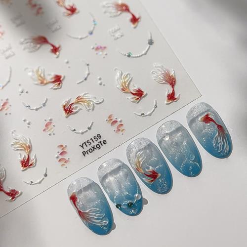 EZ PEACH ネイルシール 可愛いネイルシール 春 夏 飴 お菓子 夏祭り 萌え萌え 食品サンプル 面白い ネ..