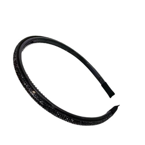 EZ PEACH カチューシャ シンプル キラキラと輝 べっラインストーン ラインストーン ヘッドアクセ ヘア ..