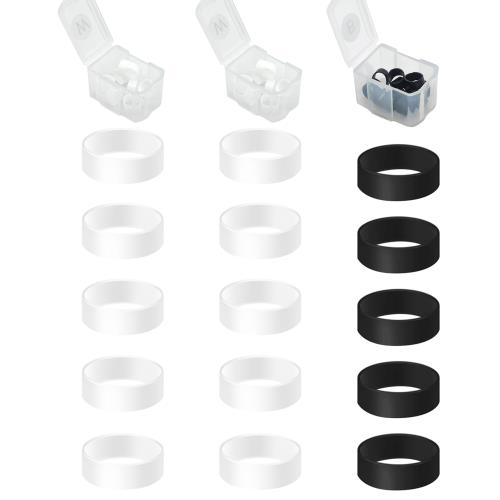 ZHI-NYLLDJS PS5/4対応 Switch1/2 プロ コントローラーに対応 Xbox SX/SS/One対応 スティック保護リン..