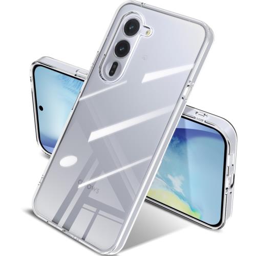 arrows Alpha F-51F ケース クリア 薄型 透明 TPU 耐衝撃 ソフト 黄変防止 ストラップホール付き カバー（透明）