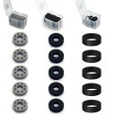 ZHI-NYLLDJS PS5/4対応 Switch1/2 プロ コントローラーに対応 Xbox SX/SS/One対応 スティック保護リング コントローラー ...