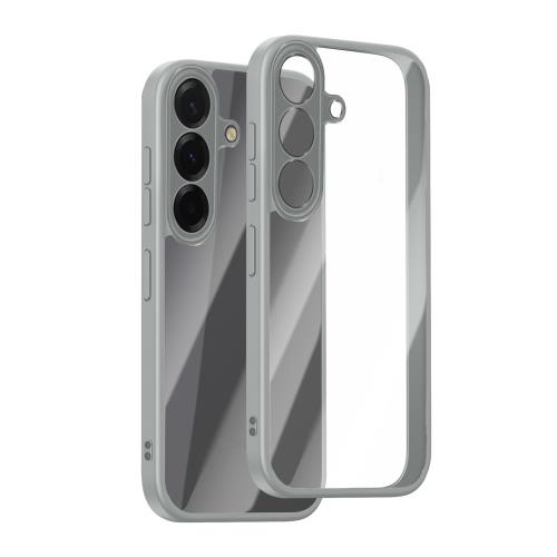 [SinRenn] Samsung Galaxy A36 5G (SM-A366Q/SC-54F) ケース クリア 360°全面保護 薄型 レンズ保護 スマホケース 耐久性 透明PC背面+ソリッドカラー TPUフレーム 耐・