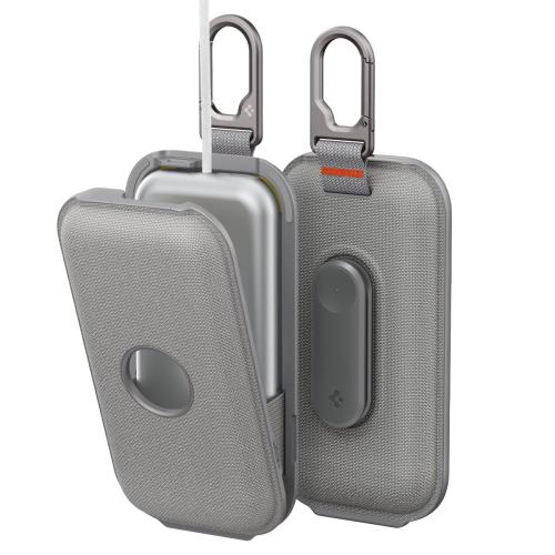 Spigen Apple Vision Pro対応バッテリーケース クリップ カラビナ付き バッテリー保護 耐衝撃 クラスデ..