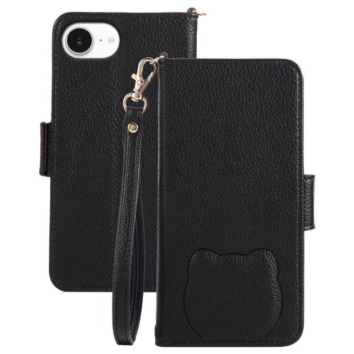 Rosbtib iPhone 16e ケース 手帳型 いphone16e ケース 手帳型 かわいい 猫柄 人気 アイフォン16e ケースカバー オシャレ 財布型 軽量 耐久性 あいほん16eケース 携帯カバー カード収納 肌触り良い スタンド機能 全面保護 贈り物 女性 可愛い ねこ iPhone16E スマホケース（ブ(2)
