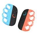2個セットSediven Switch2 Fit Box/Fit Box 2対応 コントローラー グリップ スイッチ switch 2対応 ジョイコン2対応 ボクシング ゲーム フィットボクシング対応 人間工学設計 大人と子供向け (ブルー+レッド)