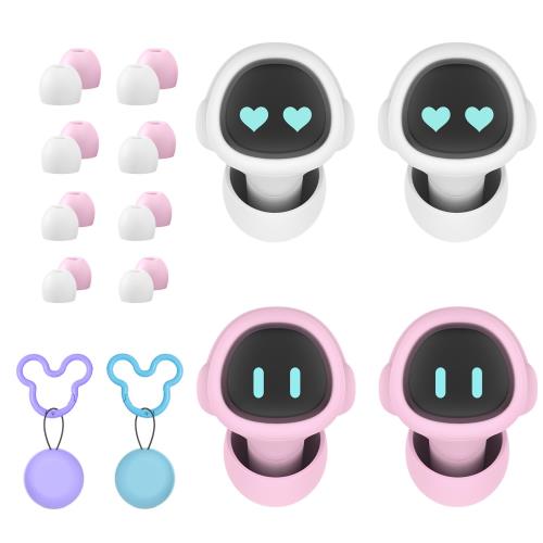 Quietide 子供用耳栓（6 ～12歳用）ライブ用耳栓 子供 4サイズイヤーチップ付き コンサートやフェス、..