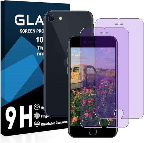 2枚ブルーライトカット対応 iphone se 2 / se 3 ガラスフィルム 国産旭硝子AGC素材 アイフォン se 2 / se 3 第3世代 保護フィルム 目の疲れ軽減 目に優しい ブルーライトカット 硬度9H 国産旭硝子AGC素材 気泡ゼロ 飛散防止 指紋防止 高感度 衝撃吸収 ラウンドエッジ加工 JC