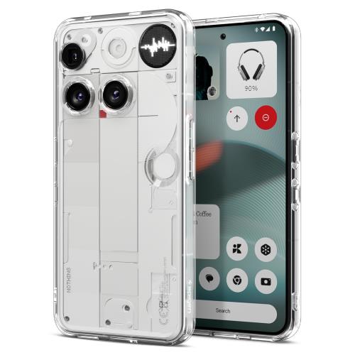 Spigen Nothing phone 3 ケース クリア 米軍MIL規格取得 ワイヤレス充電対応 2重構造 ウルトラ・ハイブリッド