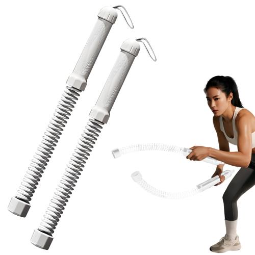 Sediven バトルロープ ロープレスバトルロープ 自宅用 筋トレグッズ トレーニング 筋トレ フィットネス器具 ワークアウト用 トレーニング用 ホームジム （グレー）