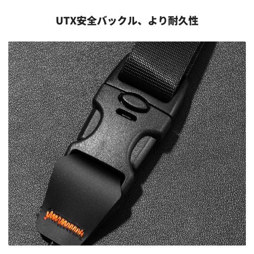 [KF Concept] カメラストラップ ショルダーストラップ ジッパー付きバッグ ネック...