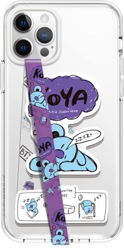 elago BT21 グッズ スマホ ストラップ ラインフレンズ 落下防止 用 スマホストラップ 薄 ...